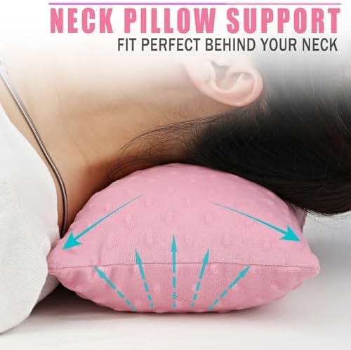 Small Neck Pillow for Recliner Chair Neck Support Pillows Pain Relief Plump - Image 2