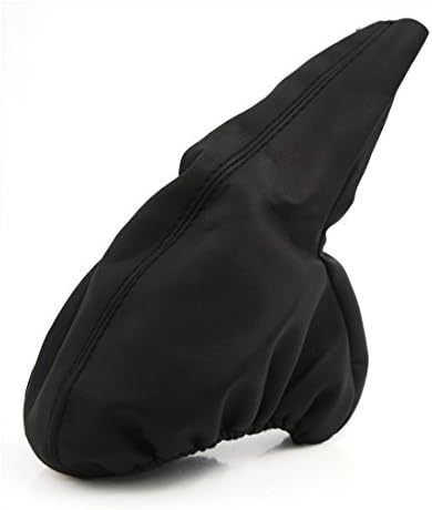 uxcell Black Dustproof Handbrake Boot Cover by uxcell