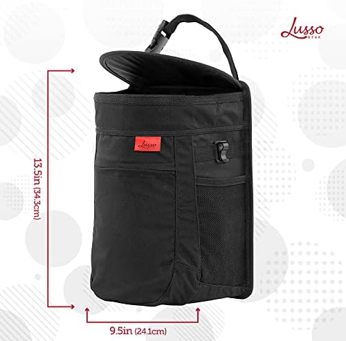Lusso Gear Spill-Proof Car Trash Can - Image 7