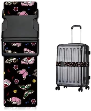 Luggage Strap for Suitcases Adjustable Travel Belt by Unknown