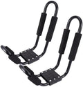 Alipis 2pcs Kayak Roof Rack J-Shaped Car Rooftop Luggage Rack Detachable Kayak by Alipis
