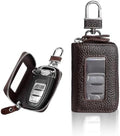 Car Key Case, PU Leather Auto Key Fob Cover, Car Smart Key Pouch by Unknown