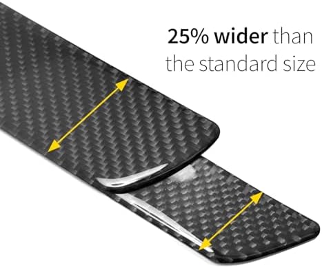 iPick Image for Ford Ranger X-Large Black Real Carbon Fiber 4 Pcs Universal - Image 4