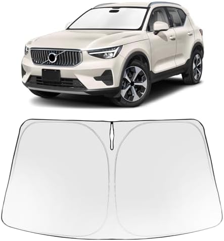 Proadsy Custom Fit 2019-2026 Volvo XC40 Windshield Sun Shade, Blocks Heat by Proadsy