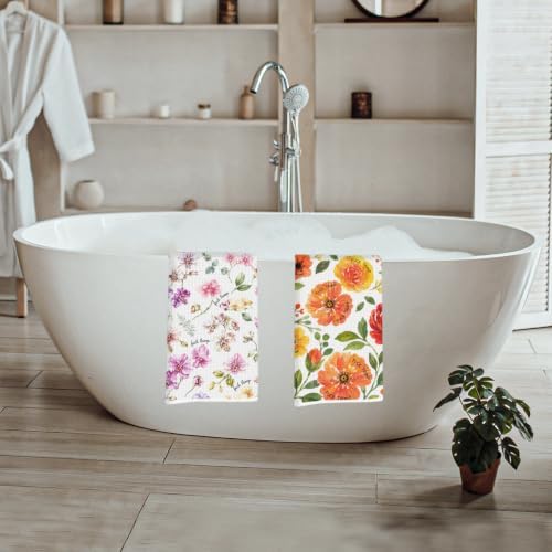 Vintage Flower Trump Decor Kitchen Towels Gifts - Image 5