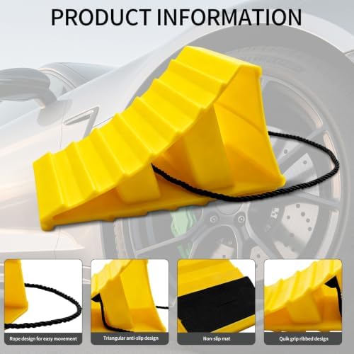 4 Pack Wheel Chocks, Wheel Chocks - Image 3