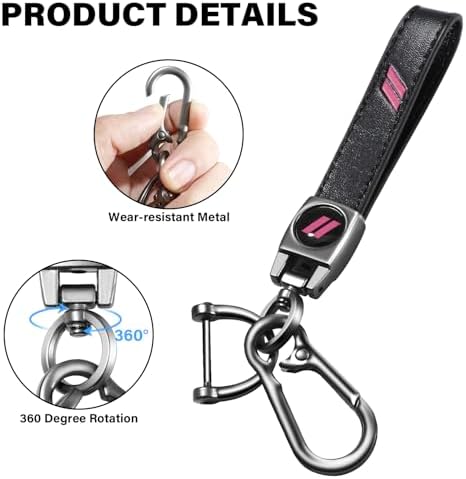 for Dodge Key Fob Cover with Keychain - Image 3