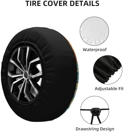 Funny Dog Spare Tire Cover Wheel Protectors - Image 3