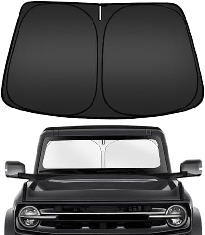ARISMOTOR Windshield Sun Shade for Ford Bronco 2021-2026 2027 by ARISMOTOR