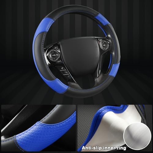 GIANT PANDA Microfiber Leather Steering Wheel Cover - Image 4