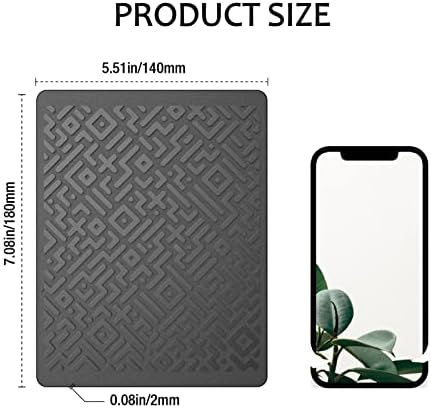 Car Dashboard Non Slip Mat, Brlvget Anti Slip Gel Pad, Cell Phone, Coins 7.1 x - Image 3