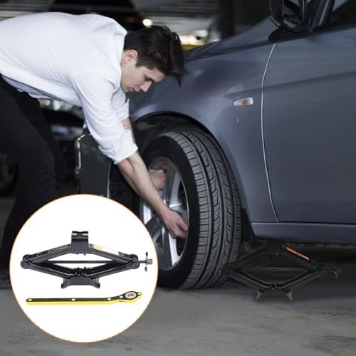 2 Pack 2T Scissor Jack for Car - Image 6