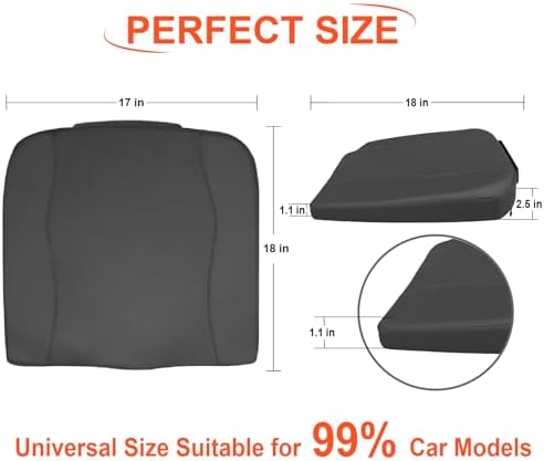 Lofty Aim Car Seat Cushion, Memory Foam Car Seat Cushions - Image 7