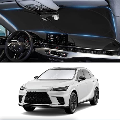 Windshield Sunshade for Lexus RX 300 350/350h 450/450h 2023-2026 Sun Visor - Image 5