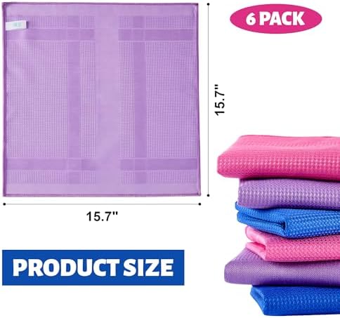 JOYMOOP Microfiber Cleaning Cloth, 5 Piece Set, Extra Large - Image 3