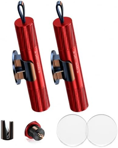 2 Pack Car Window Breaker and Seatbelt Cutter, Auto Rescue Tool, Safe Hammer by Lifeneedssparkstofly