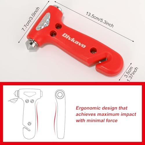 Window Breaker, 3-in-1 Emergency Escape Tool - Image 3