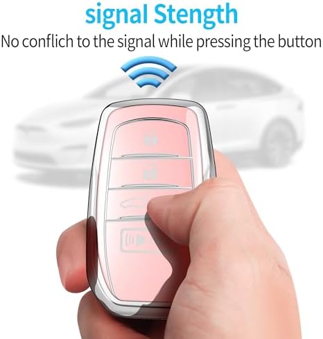 Tukellen for Toyota Key Fob Cover TPU Soft Case for 2025-2026 Camry 4 Runner - Image 5