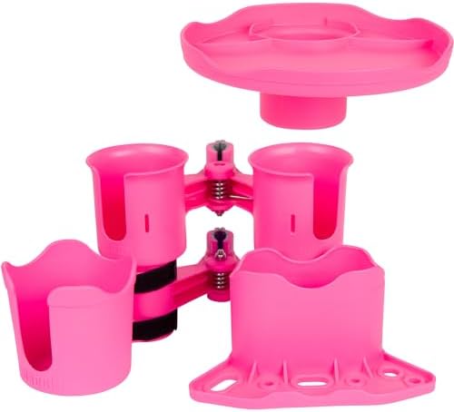 ROBOCUP, Patented Clamp On Boat Cup Holder |Multifunction Dual Drink Caddy - Image 6