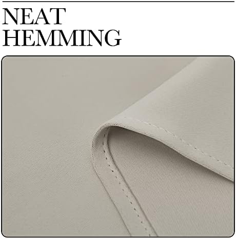 NICETOWN Natural Room Darkening Curtains - Image 7