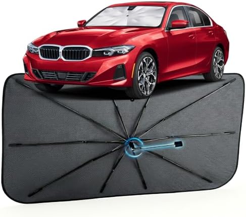 Car Windshield Sun Shade Umbrella by MakeLifeBetter