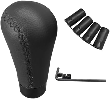 ZIMISI 5 Speed Shifter Knobs, Leather Car Gear Shift Knob by Unknown