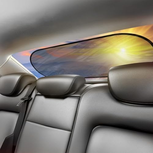 IC ICLOVER Car Sun Shade for Back Window, Rear Window Shade, Static Cling by ICICLOVER