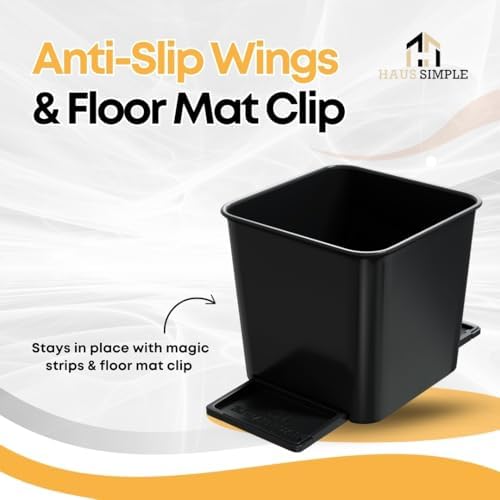 Car Trash Can with Stability Wings – Leakproof Portable Garbage Bin - Image 2