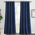NICETOWN Blackout Curtains for Sliding Door, 2 Panels, 55 x 90-inch by NICETOWN