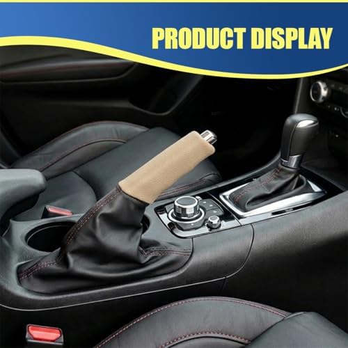 Car Handbrake Cover, Anti-Slip Silicone Automotive Handle Grip Protector - Image 6