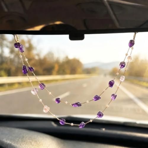 Set of 10 Rearview Mirror Charm Hanger Blanks Large, DIY Auto Interior - Image 7