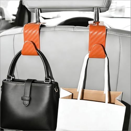 4PCS Car Seat Headrest Hook, Automotive Back Seat Storage Holder Hanger - Image 6