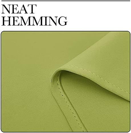 NICETOWN Fresh Green Blackout Curtains 96 inches Length - Image 6