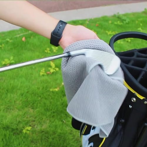 3 Pack 16"x16" Waffle Microfiber Golf Towels - Image 4