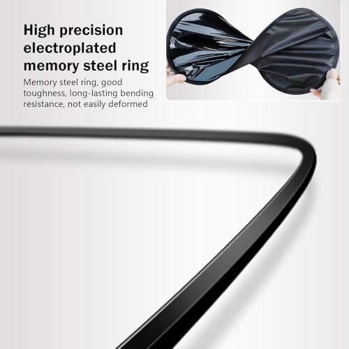 Shakas 4 PCS Side Window Shade, Front and Rear Windows Heat-Insulating - Image 6