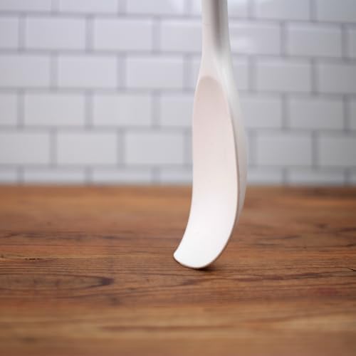 RSVP International Ela’s Favorite Silicone Spatula Spoon, Scrape Sauces - Image 2