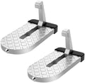 Car Door Step, Folding Aluminum Alloy Step, Universal Fit Roof Access, Car by FUZZLUXX