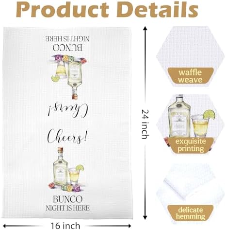 Bunco Tequila Kitchen Towel - Image 5