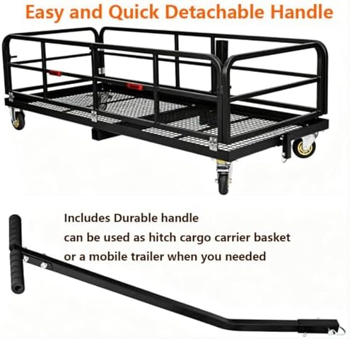 PioneerWorks Foldable Hitch Cargo Carrier - Image 3