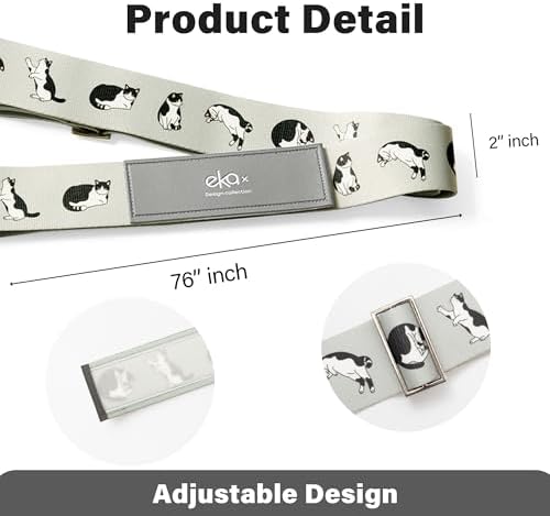 Luggage Straps for Suitcases, Adjustable Luggage Elastic Belt, Travel - Image 4