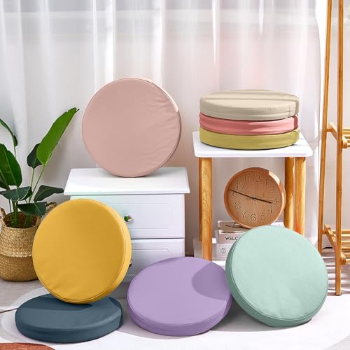 Juexica 8 Pcs Floor Cushions Kids, Hippie Boho Color, 13.8 x 13.8 x 2 Inch - Image 4