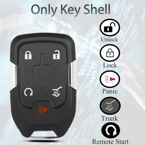 SUPALAND Key Fob Shell Case Replacement Fits - Image 4