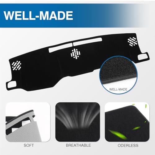 KUST Dash Cover Mat for 【2024-2026 Toyota Tacoma & 2025-2026 Toyota 4Runner】 - Image 4