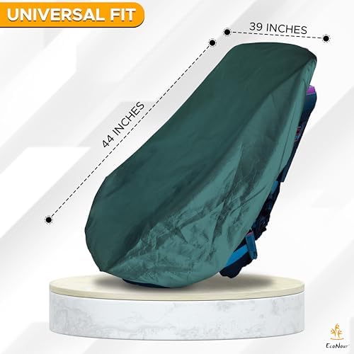 EcoNour Baby Car Seat Sun Shade Cover | Infant Car Seat Heat Protector | - Image 3