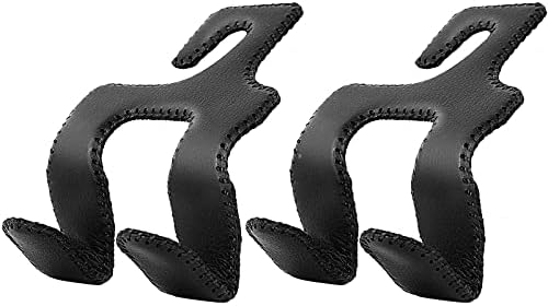 Car Headrest Hooks for Purses and Bags, Upgraded 2 in 1 Cars Back Seat Head by LANVRION
