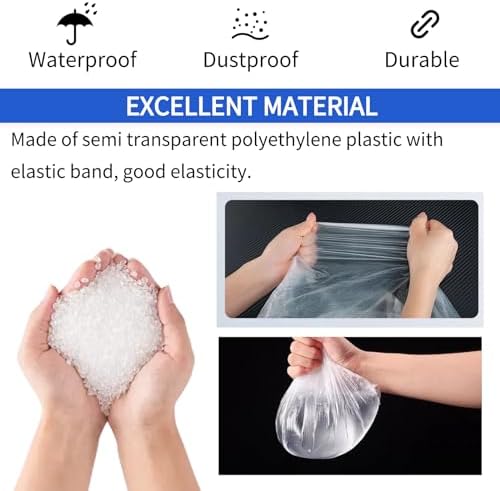 100 PCS Universal Car Disposable Steering Wheel Cover - Image 6