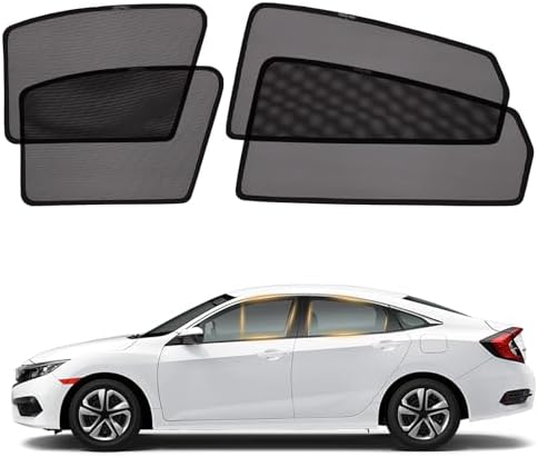 XCBYT 2016-2021 Civic Window Shades by XCBYT
