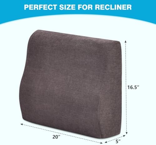 Back Support Pillow for Recliner Dual Layer Lumbar Support Pillow - Image 6