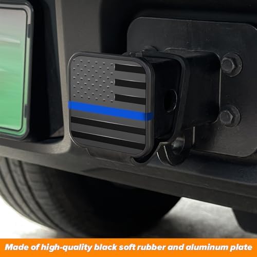Osilly 2 Inch TPU American Flag Trailer Hitch Cover - Image 4