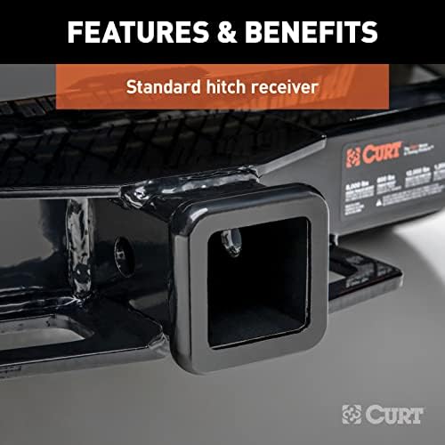 CURT 31091 2-Inch Front Receiver Hitch, Compatible - Image 4